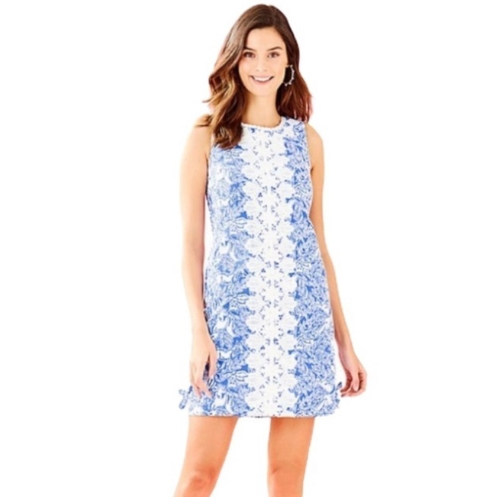 Lilly‎ Pulitzer Melani Shift dress in Coastal Blue